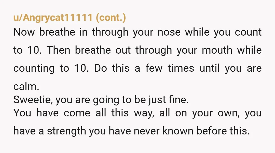 u/NailingtItBoutique 163 days ago, you posted on this sub for the first time. You stated you were either getting out via escape or a body bag. Today in the year...