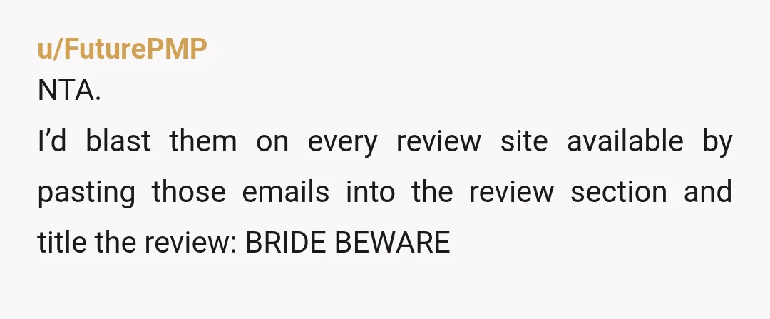 u/Formal_Evidence_4094
Wedding venue does not want to accept the risk of ... wedding cakes?