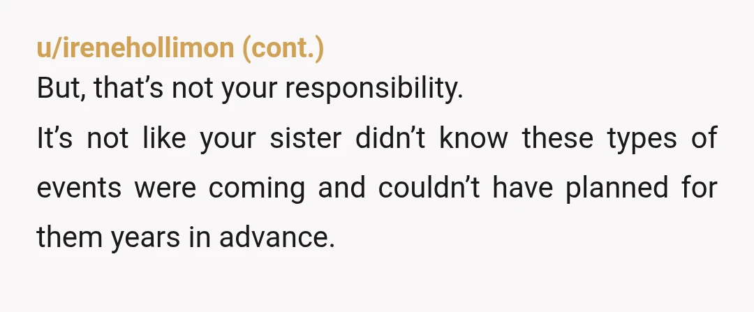 u/Icy-Outlandishness-5
NTA.
She can kick rocks and figure it out herself.
Keep the NC and get your daughter to remove them from her socials as well.