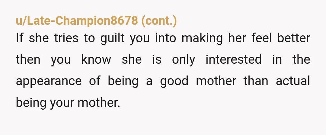 u/FromZero2Empire NTA For the fact she launched into accusation the minute she heared something she didn't like is telling. A person of sound mind would have wanted to understand where...