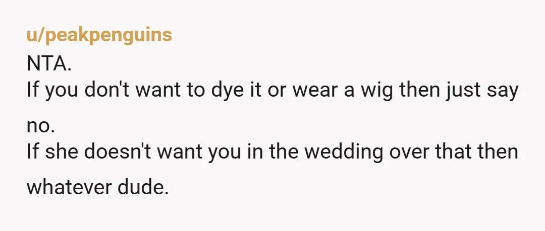 u/YakCertain5472 I'd feel hurt if I paid for everything you are planning to pay for but my appearance isn't deemed good enough. It's like your money is fine but you...