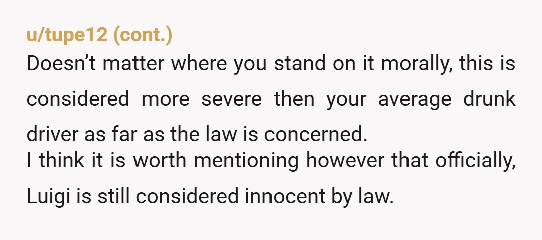 u/Recent-Guitar-6837
Federal statutes allow for the death penalty because he planned and followed through.
It wasn't spontaneous and it wasn't negligent.