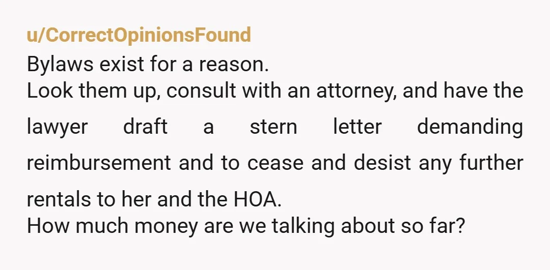 u/Prestigious-Web63
If the hoa is in on illegal activity od be reporting to police and getting a lawyer for real. Thst hoa can be sunk!