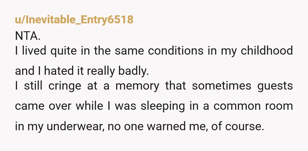 u/Tessariia NTA. Your mother is beyond selfish and neglectful. She can make a working space in her own bedroom and leave the other room to you. It is ridiculous she...