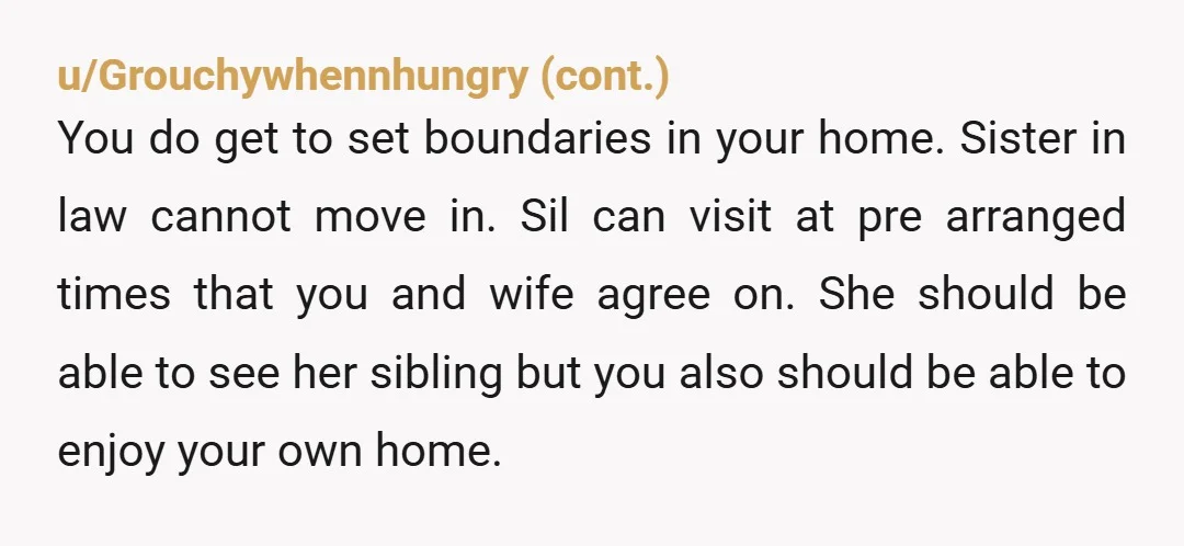 u/Ok-Butterscotch-6708
NTA. There’s zero chance I would let her move in with me. This is a hill to die on.