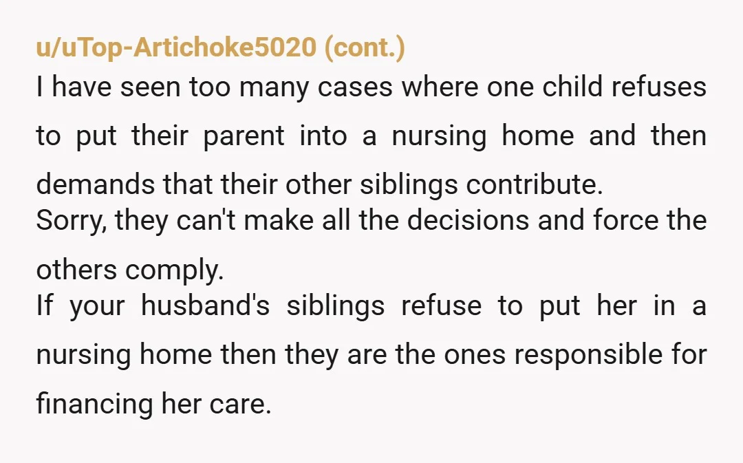 u/ProfessionalYam3119
You will probably be forced to get a job if you divorce.