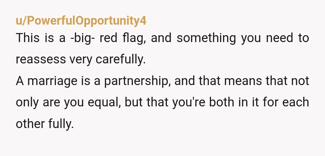 u/Rayen_Nevaeh No one gives money as an engagement gift just for one person.. it's for the couple. I'd seriously reconsider if this is how the beginning of your married life...