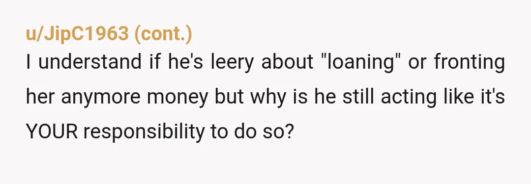 u/Just_Asking21 NTA stop discussing it with him, you are not involved anymore and you're not paying for her. If she wants to go then one of them can pay