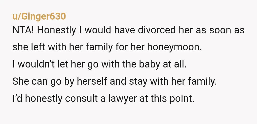 u/Feeling-Past-8216 NTA. I feel sorry for you, but you chose to marry her knowing how her family is like. Unless she realises what a s*** family she has, you’ve got...