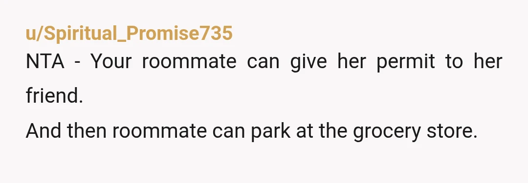 u/Plastic-Ad-5171 NTA, but keep your permit in your car from now on and make sure it’s locked. The permit doesn’t have to be visible all the time, keep it in...