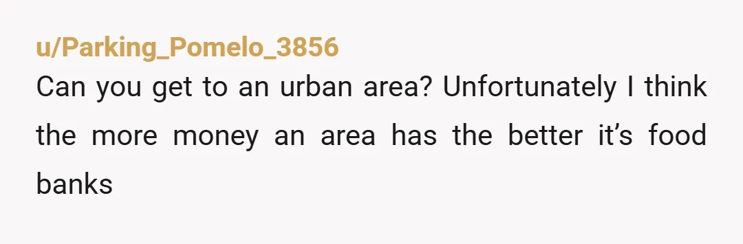 u/lucytiger That's really hard. Some food banks are better resourced than others. Perhaps you could call before going in the future to see what their stock is like before making...