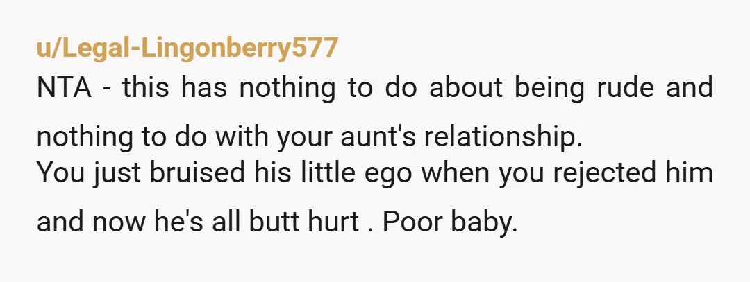 u/hmm_this_is_hard No, you are not the AH. It sounds like the sister or the brother turned your words around into something harsh. Not fair to you ... also not fair...