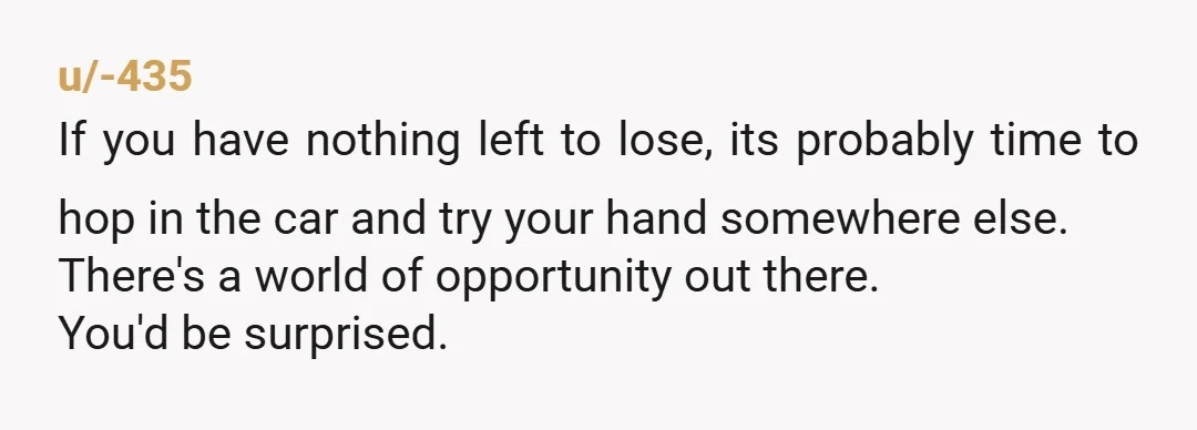 u/Long-Amount-5436 Have you considered leaving that area? Does not sound like much opportunity there. Texas is BEGGING for teachers. I know it's not where you grew up, but circumstances dictate...