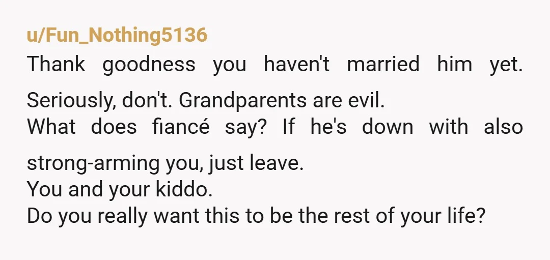 u/Living-Ear8015 NTA, but why are you engaged to marry someone that you aren’t a team with? How is your finance planning to pay back his family? You realise that your...