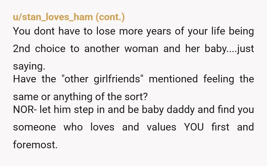 u/GirlMcGirlface I wonder if the baby belongs to one of them? Seems like very odd behaviour to have all of them helping out like that so willingly, all the guys...