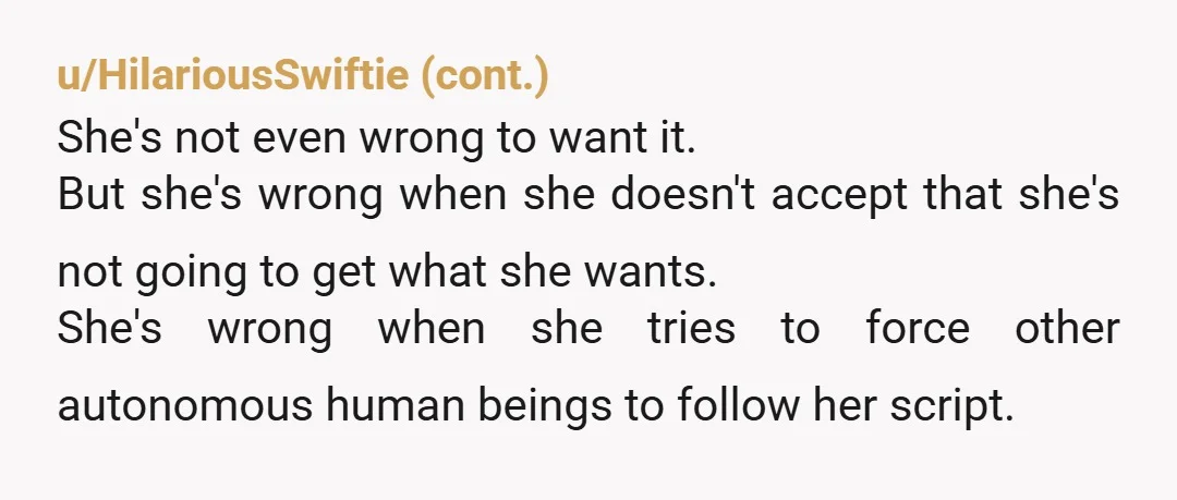 u/HPCReader3 Your mom is being unfair to you and honestly pretty short-sighted. Look, my siblings and I all have the same parents who are still married to each other. Even...