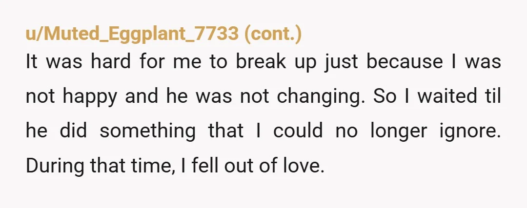 u/NoDisaster3 You’re resentful because he’s prioritizing himself and you are also prioritizing him so no one is prioritizing you - Do your own thing, put your energy into yourself, you...