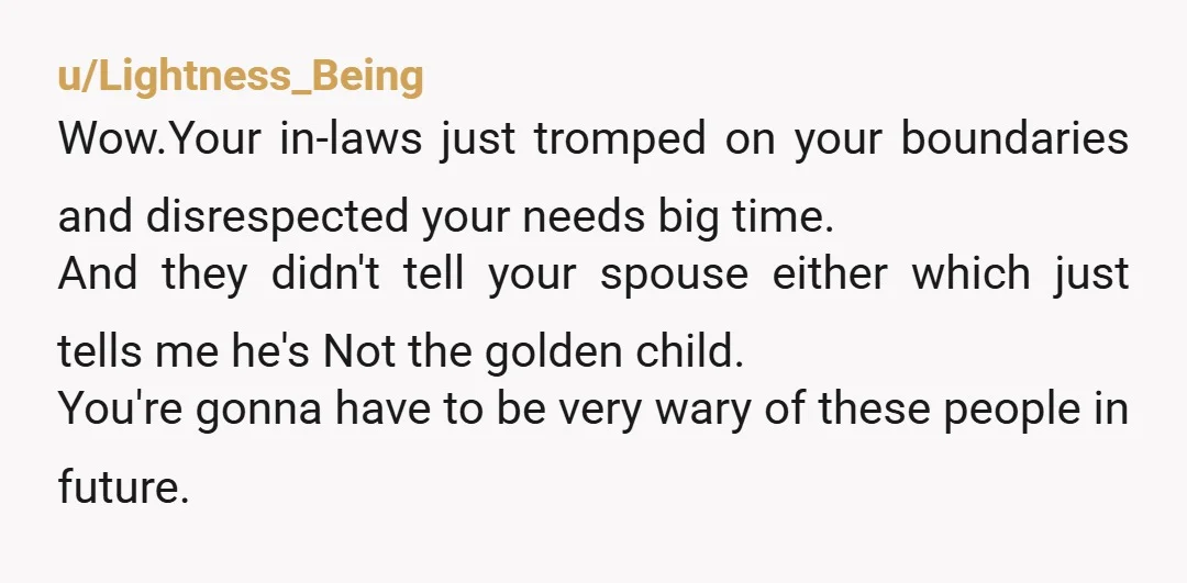 u/Magic-Dust781
Not in the slightest.
They betrayed you big time.
What a nasty thing to do! Good on you for standing your ground OP.