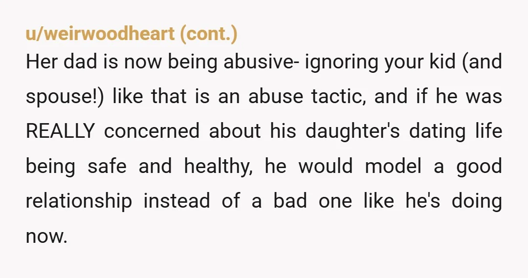 u/NotATalkingMushroom NTA, since she wasn’t in danger and she was going to tell him herself. But your partner seems to have issues, and if I were Laura I’d feel confirmed...