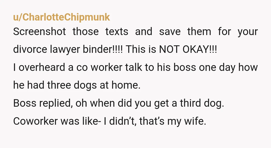 u/Savings_Reporter3900
This is an emotional affair and he definitely wants more from Carey