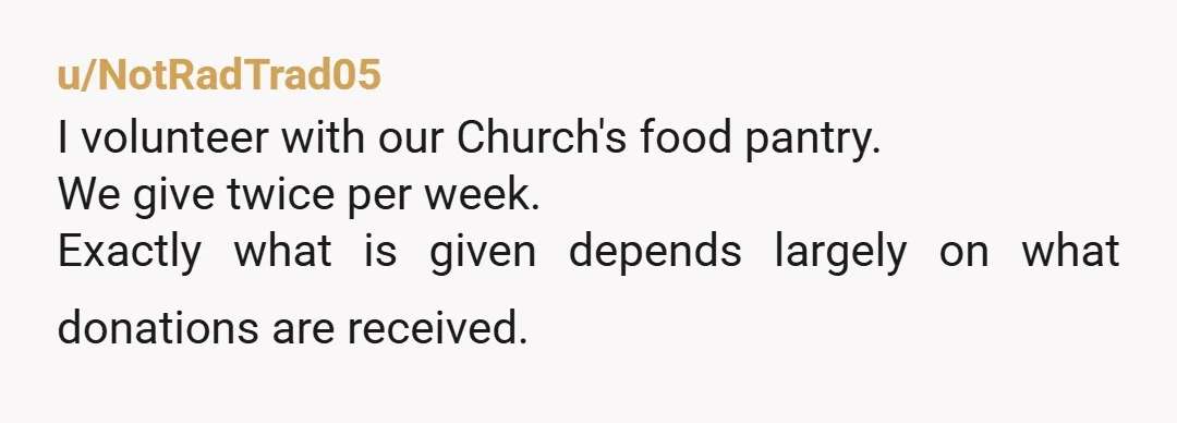 u/Ditches-Vestiges1549 My family has dietary restrictions and other issues. I haven't found the food bank to be that helpful. The limited hours, having to drive there with no option for...