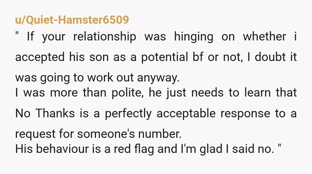 u/Moist_Drippings NTA at all, and I feel horrible for his sister, too. One day she’s gonna look back and realize how creepy it is that her brother tried to use...