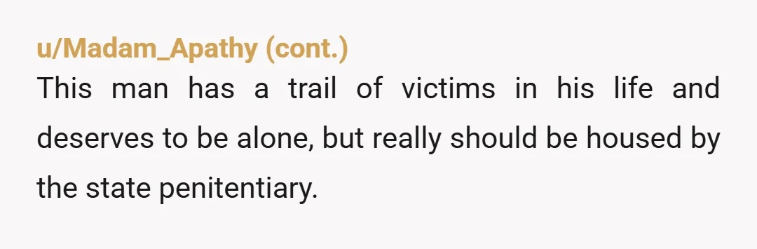 u/Optimal-Spinach6974
NTA.
Please let your mother know the truth about him.
Staying away from toxic abusive people for your health and safety is the right thing to do.