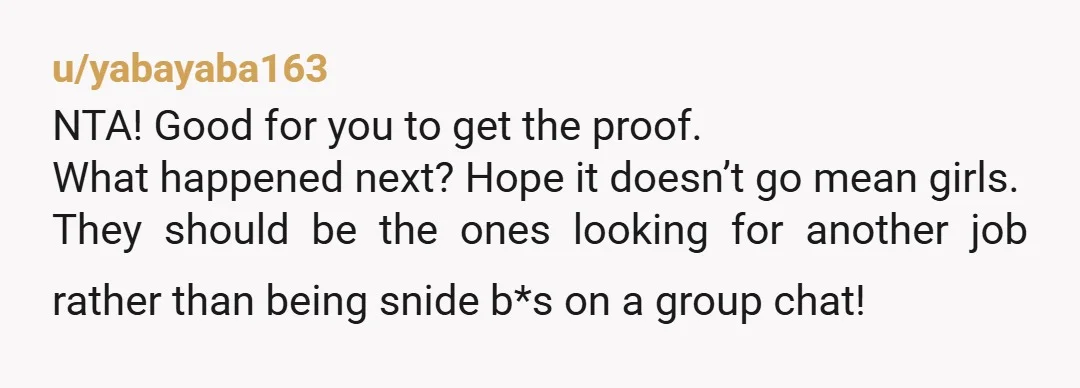 u/IllTemperedOldWoman It is completely ok to defend yourself from false accusations in a chat, especially when that is where you were accused...in the chat. NTA and good luck with your...