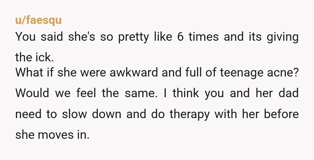 u/Rough_Train1311
I’m so happy for the girl that she isn’t ugly. I can’t imagine how she would be treated….