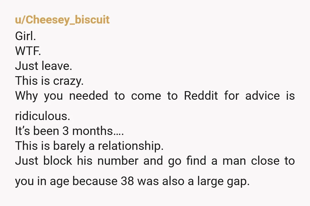 u/kcm198
He said it was a small lie. 14 years. Yikes