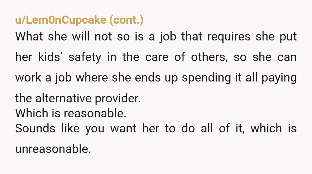 u/YakCertain5472
You both want different things from a relationship.
It is best to part ways.
You will never get her to give up her beliefs.