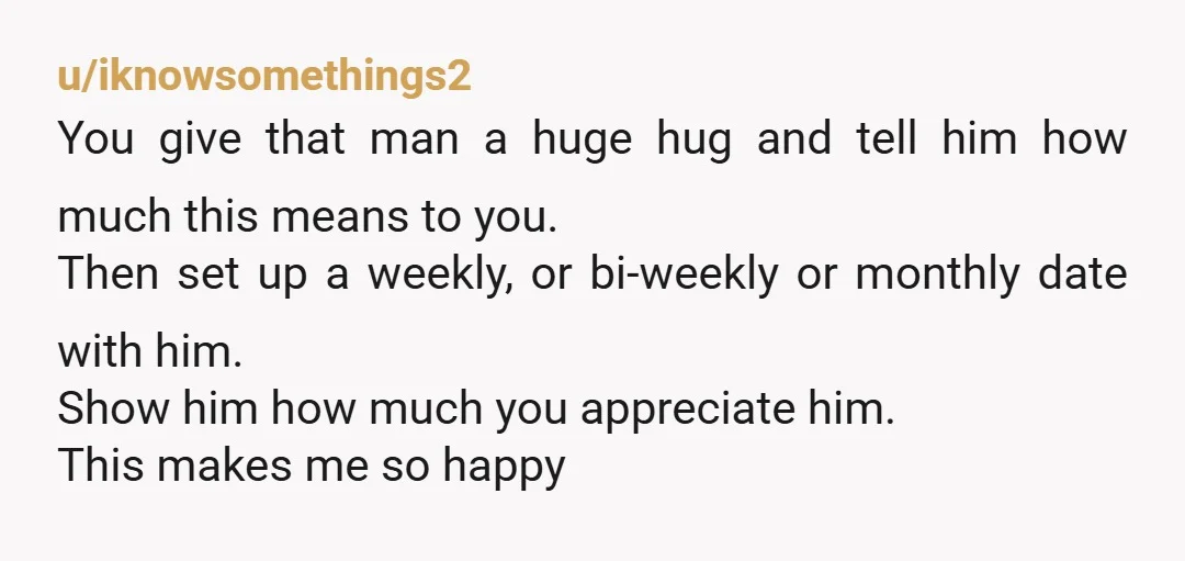 u/m_dave A dad over here... It's ok that you're feeling a swirl of emotions and that your dad perhaps had a brush off type of response (he may not know...