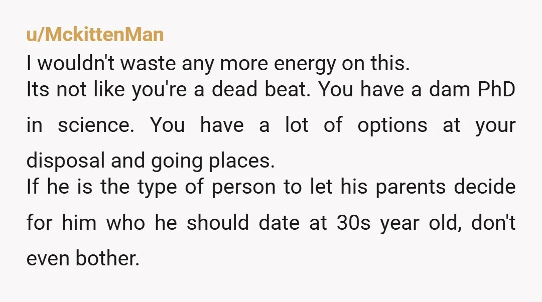 u/3Pennywise3 Do you really want to fight for someone who’s not willing to fight for you? I’d just walk away. He’ll come to that realisation on his on. (Way too...