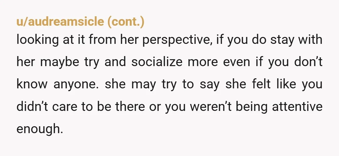 u/Due-Season6425
Your gf was totally disrespectful to you.  It sounds like she has found a new bf.