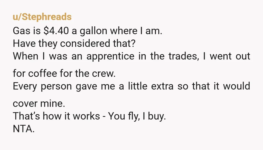 u/alwaysoffended88
NTA.
Whoever is b**** about not getting the discount can feel free to get their own food from now on.