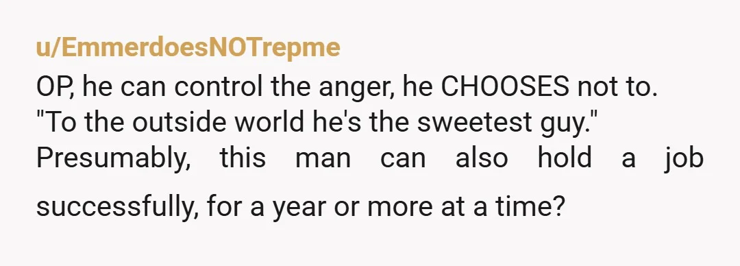 u/Regular_Boot_3540 Abuse is abuse. It doesn't matter if it comes out of ADHD. He's an adult, and he needs to control his behavior. I'm glad you're getting a divorce. It's...