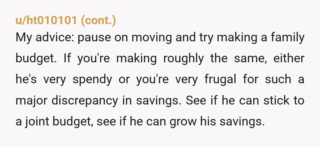 u/plastic_venus He’s 32 years old - it’s not your job to help him adult and I wouldn’t be moving into a more expensive place (or any place honestly) with someone...