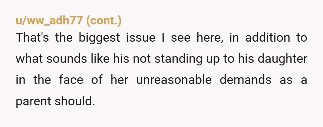 u/Impressive-End241
Ignore them both.
Sometimes you have to just let people be mad.
They will get over it.
I hope you enjoy your new room.
You deserve it :)