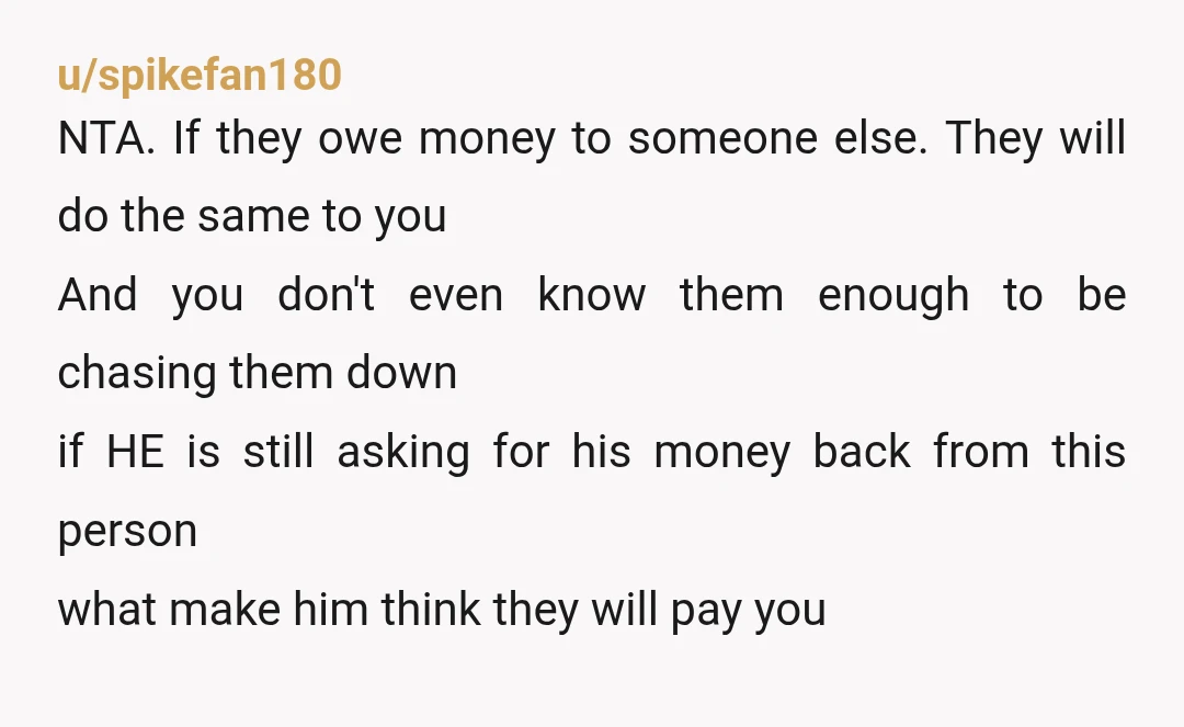 u/Fragrant-Reserve4832 Small YTA for telling someone else what they can do with their own money tbh op. I was with you not booking her a ticket, that was nta, but...