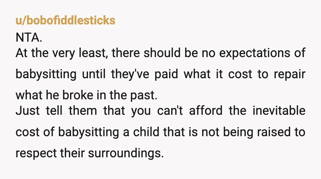 u/Salt-Improvement-263 Ntj, don't agree to their demands. They are takers and takers. They always say family helps but only when it benefits them. Prioritize yourself for once. They choose to...
