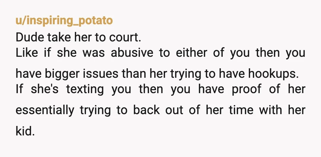 After love bombing me for a while she got pregnant. Because yes of course. You had no part in that, despite being the father. (yawn... ) Wherever you are, you...