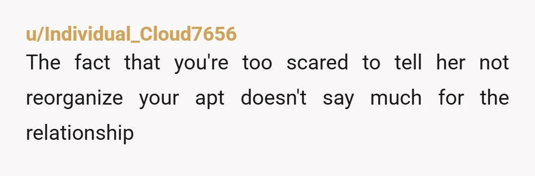 u/Less_Win2234 NTA. I've had this in the past and I felt like a child unable look after myself after years of managing myself perfectly fine. When I challenged it I...