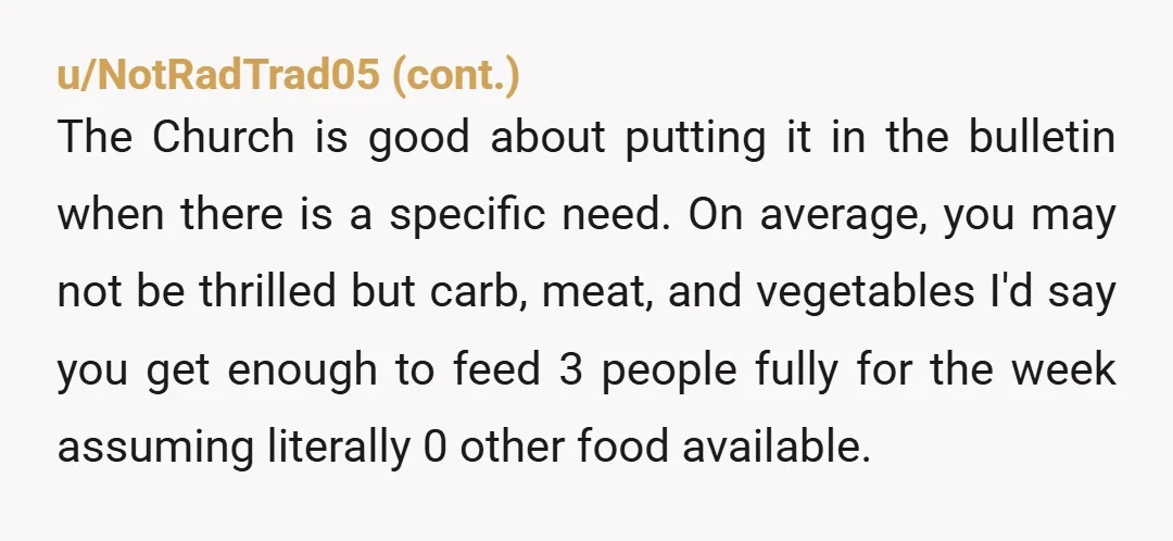 u/XXXLV24k I used to volunteer at a food bank in st.paul....it was always decently packed with food and the people that came always made out with a good amount of...