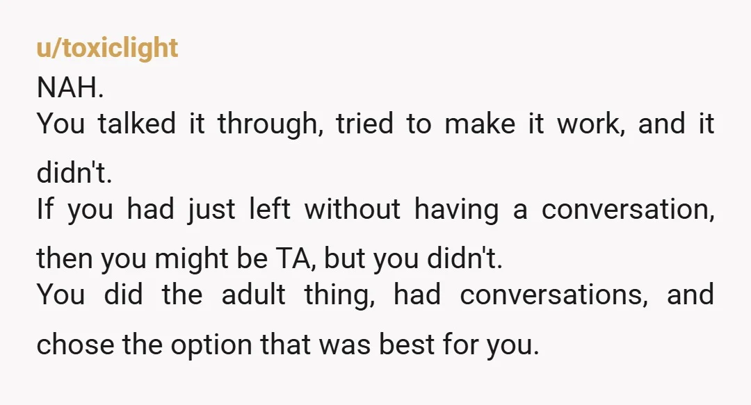 u/witchymoon69
Never feel guilty for choosing your career, especially if it's your dream job .