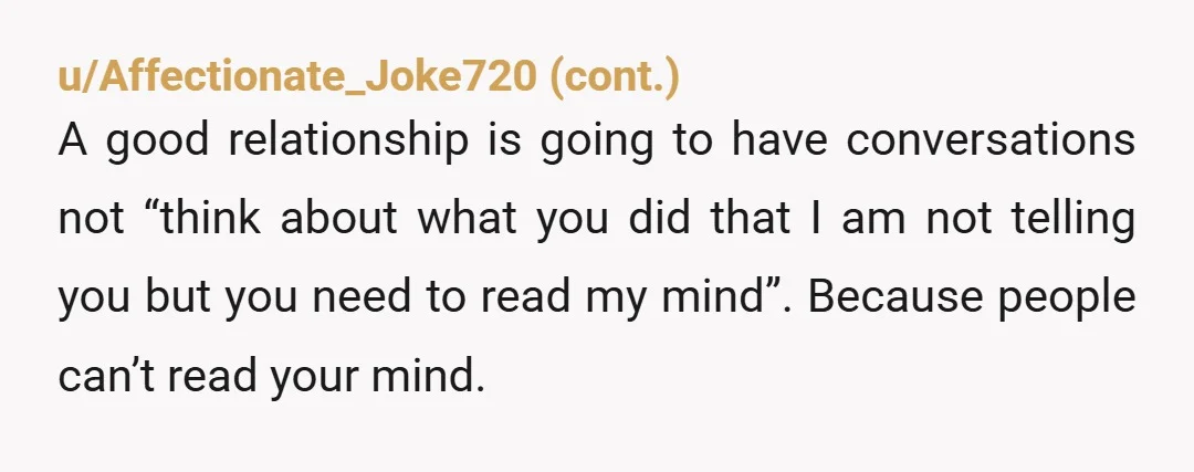 u/Complete-Gold7244 the move you're describing - 'i want her to come to the conclusion on her own' - sounds like patience but it works as a test, and she's failing...