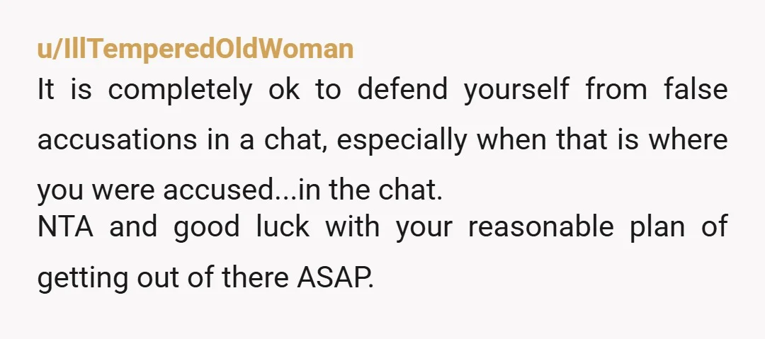 u/Wide-Speaker-7384
Never be afraid to out a liar. Also, do not work in places that will defend a liar.