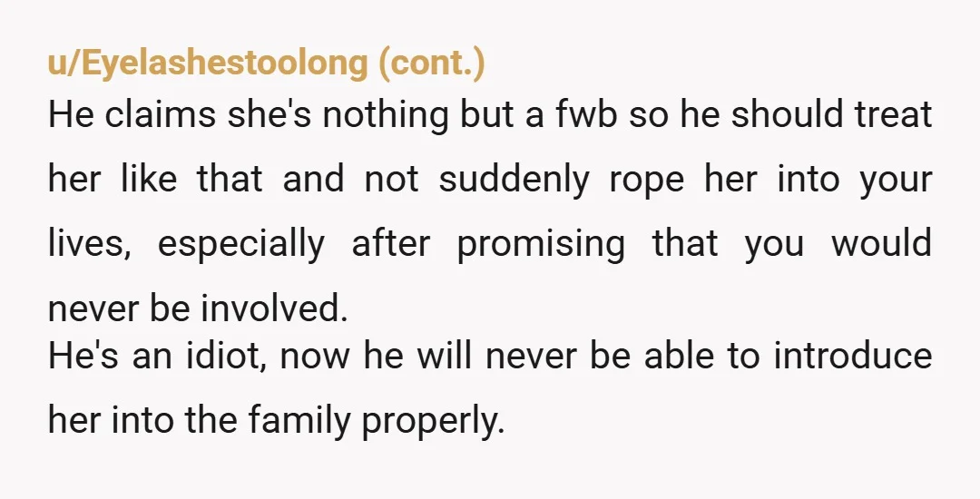 u/Plane_Practice8184 You don't know his partner. And you are right not to want her around you. You need to firmly tell your father that she's not welcome. And if he...