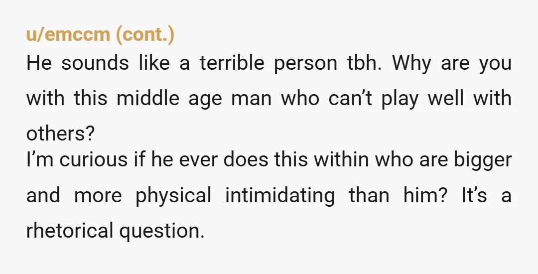 u/VioletLovesRowlet Anyone (mostly men) who shoulderchecks people consistently is an AH. It's toxic masculinity to try to seem like the big dog, but it just ends up upsetting and annoying...