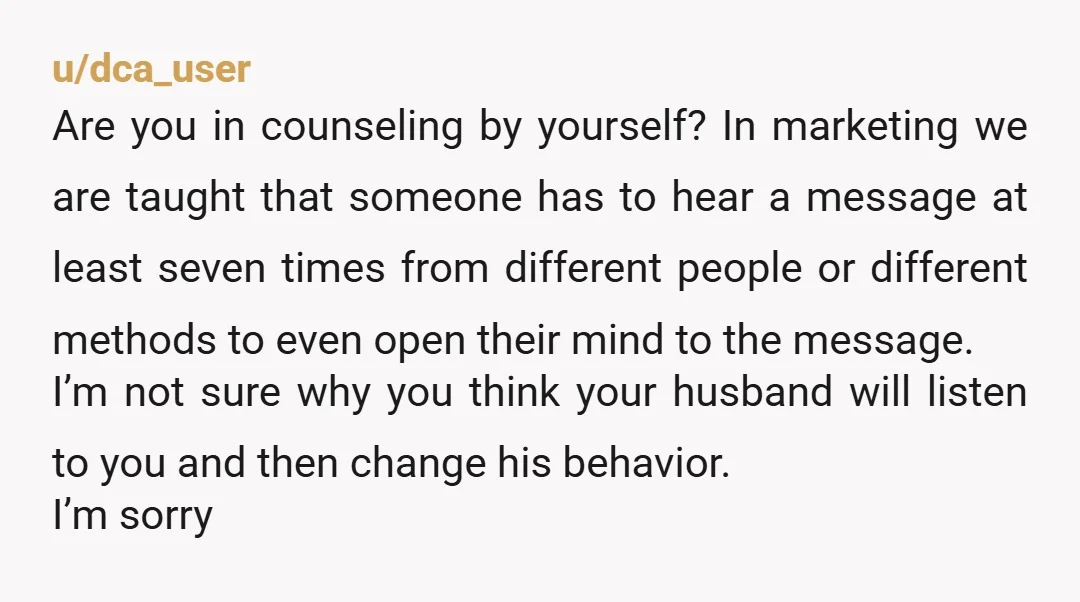 u/No-Requirement-2420
This is the reason is started dating someone so much younger than him, women his own age realise that it’s his personality and won’t put up with him.