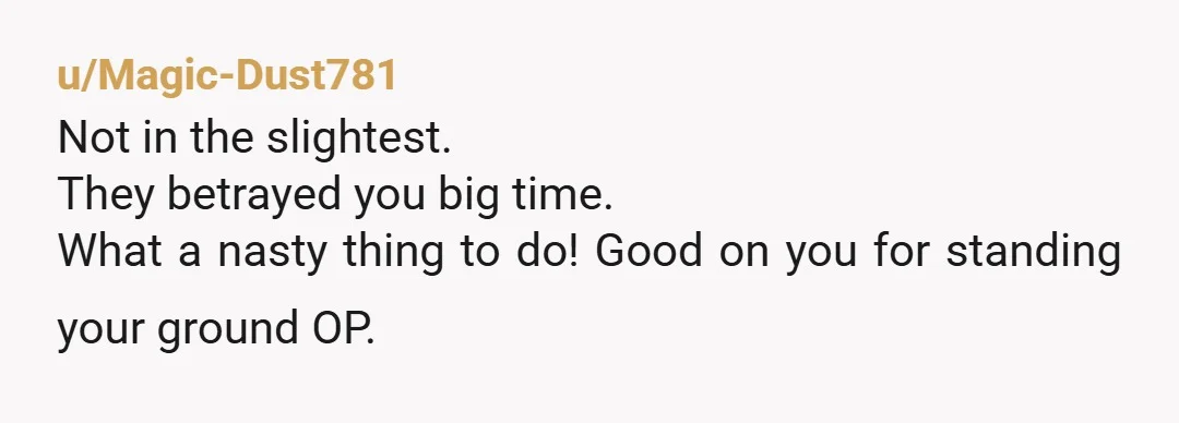 u/CallingThatBS NTA It was 'your" party that the inlaws decided to invite people they know you are no contact with. They ruined the party and I would suggest you and...